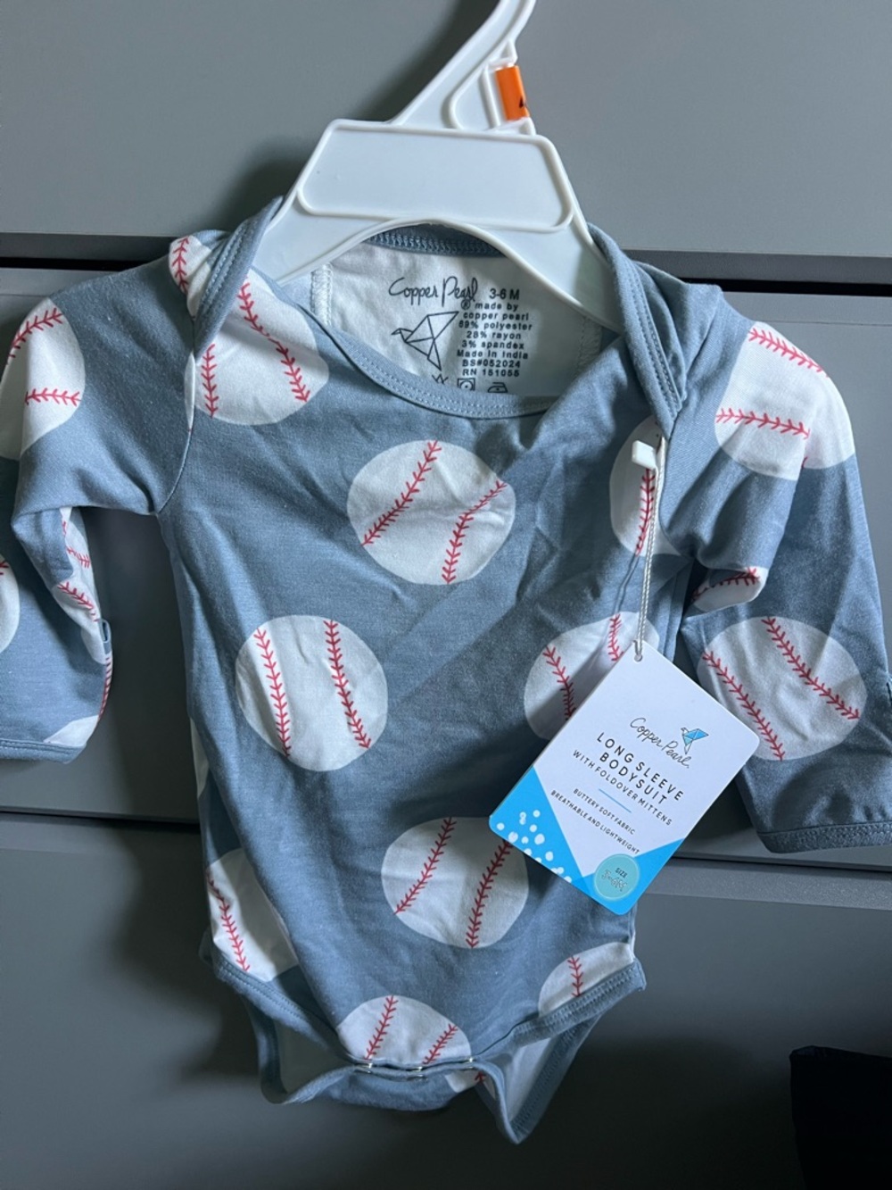 Copper Pearl body suit